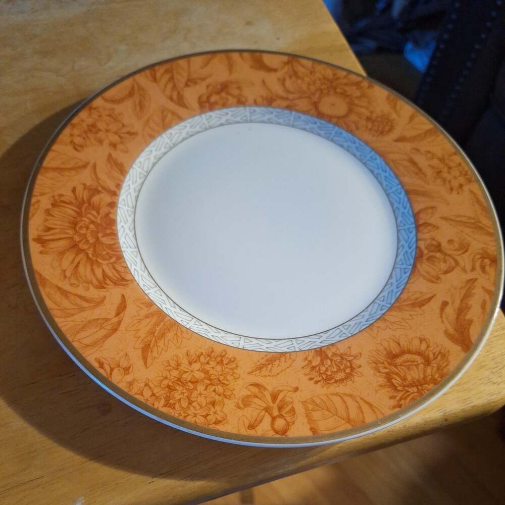 Villeroy & Boch KIMONO KUTANI Set/4 Accent Salad Plates EXCELLENT+ Bone China